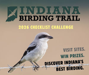 The Indiana Birding Trail hosts over 400 birds across the state.